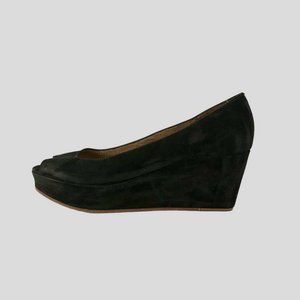 Michael Kors Black Suede Heels - 6.5US